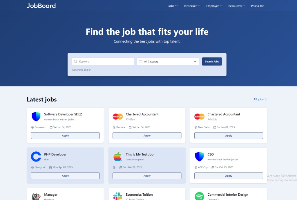 Job Board Software
