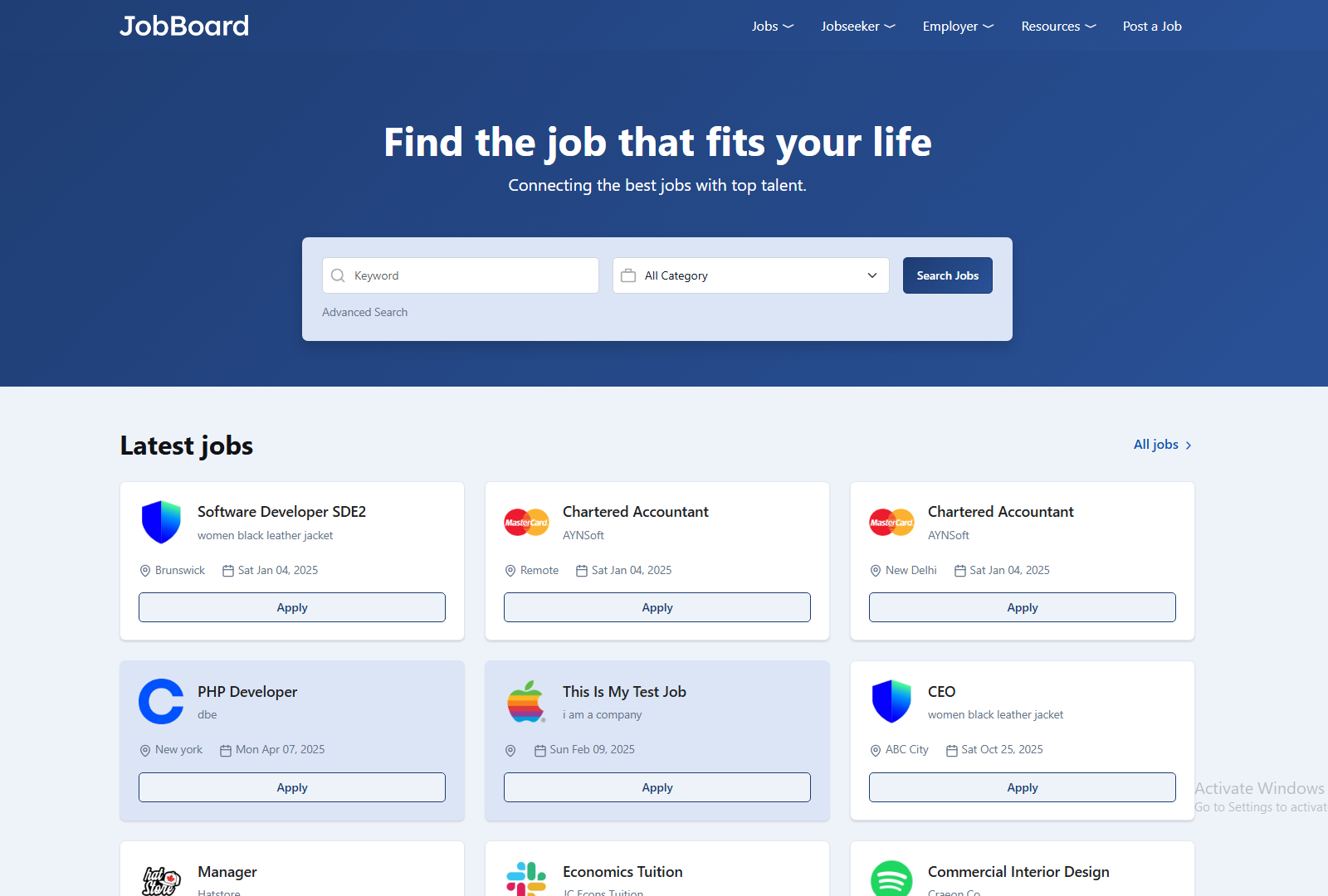 Job Board Software