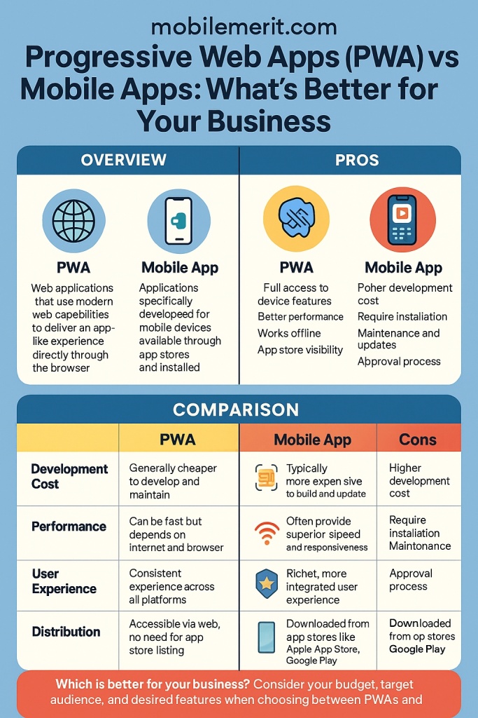 Progressive Web Apps (PWAs) vs Mobile Apps: What’s Better for Your Business?